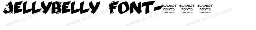 JellyBelly Font字体转换